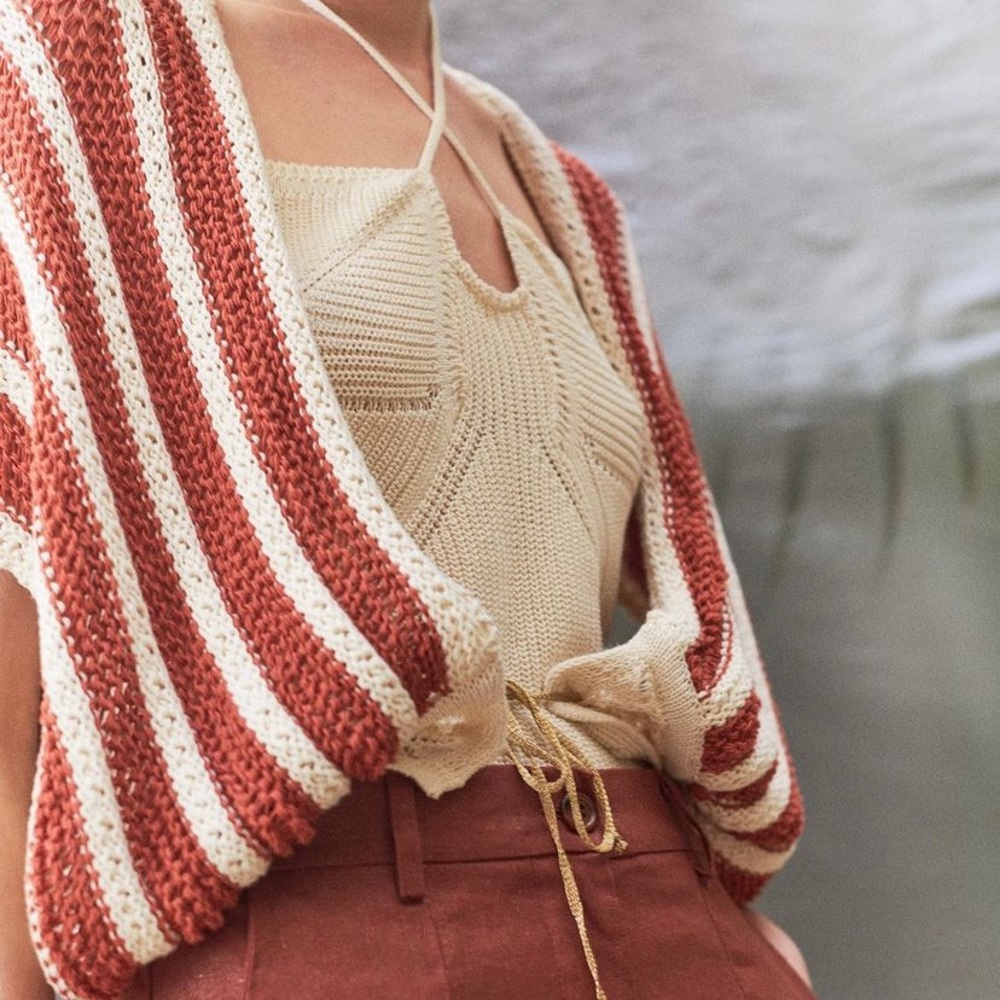 Anthro Sita Murt Crochet Poncho